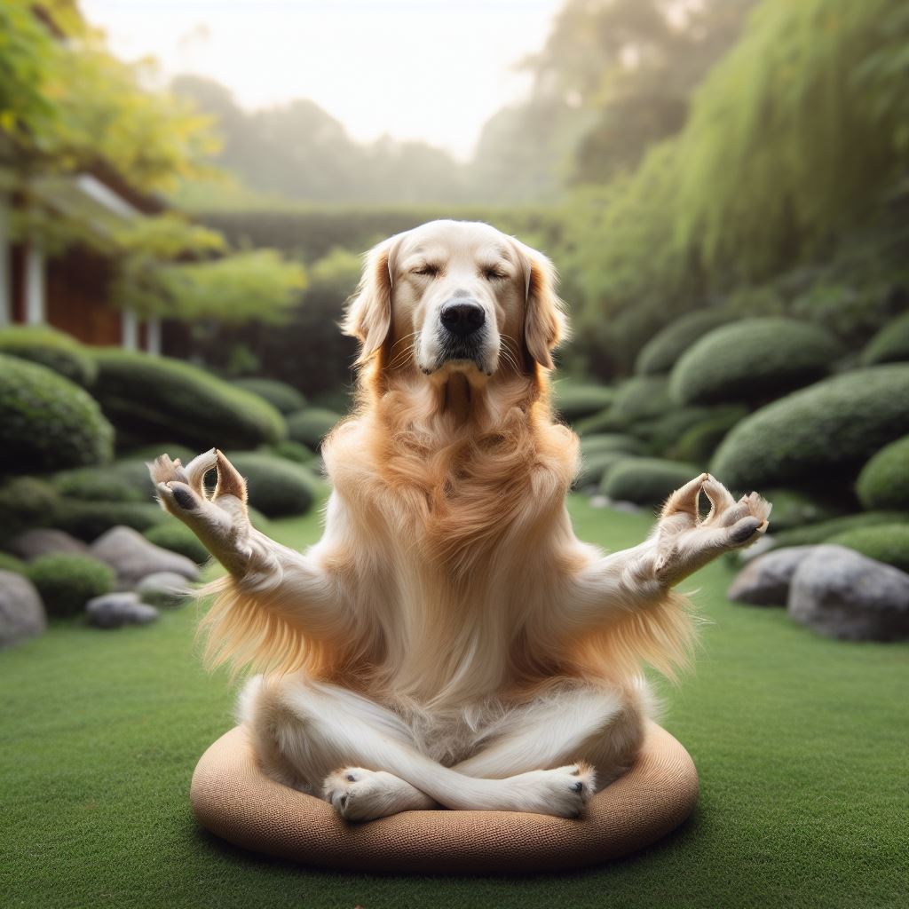 הכלב שלי עושה מיינדפולנס