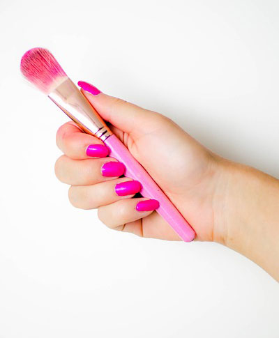 Cropped Faux leather Jacket