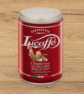 פחית לוקה קפה קלאסיק- Lucaffe Classic