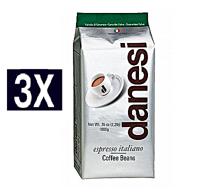 3 ק"ג פולי קפה דנסי אמרלד - Danesi Emerald
