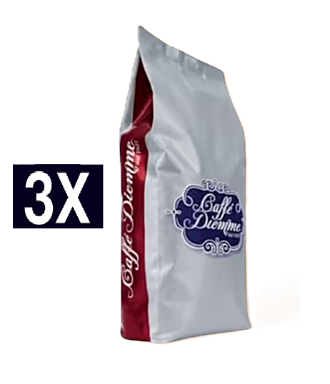 3 ק"ג פולי קפה דיאמה רוסה - Caffe Diemme Rosso