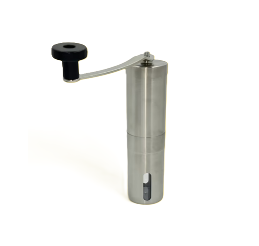 מטחנה קפה ידנית מנירוסטה 40 גרם emilio